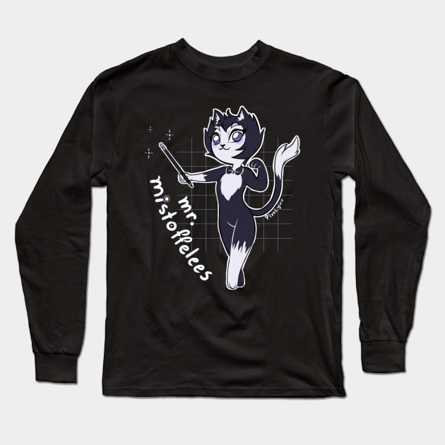 Magical Mr. Mistoffelees Long Sleeve T-Shirt by PixelYuu